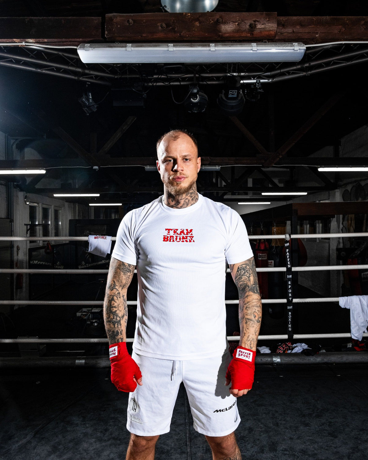 Team Brune - Herren Shirt - Weiß