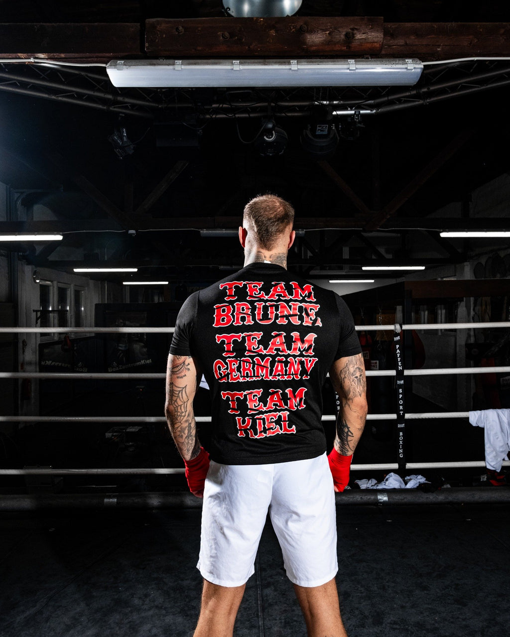Team Brune - Herren Shirt - Schwarz